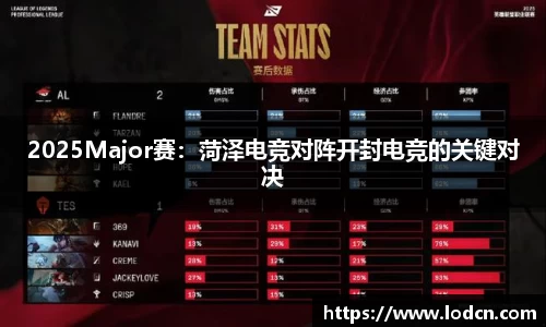 2025Major赛：菏泽电竞对阵开封电竞的关键对决